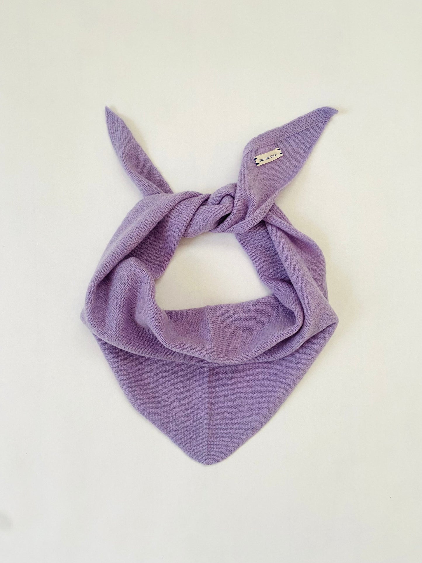 You got this - Triangle scarf LILAC