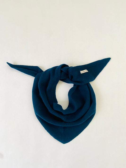 You got this - Triangle scarf PETROL